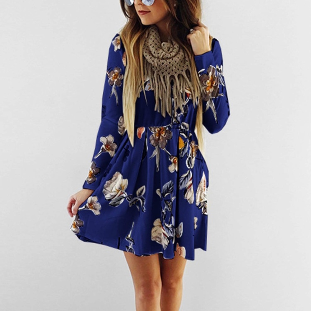 Blue Spring Dress